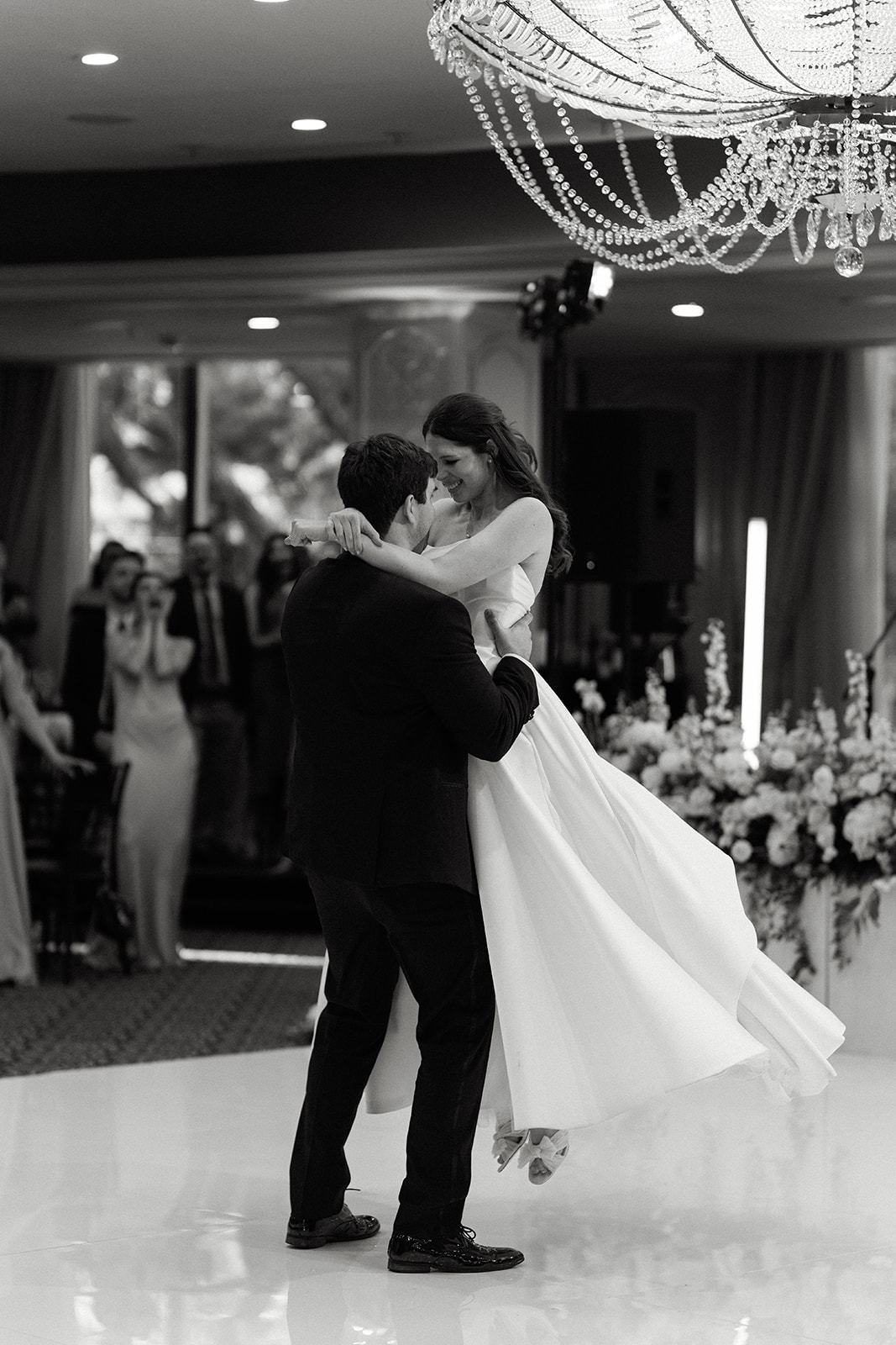 First dance of bride and groom