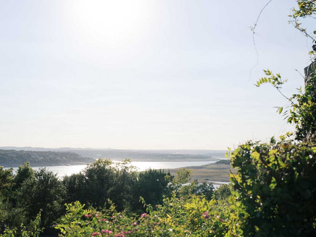 Sweeping view from a destination wedding venue in the U.S