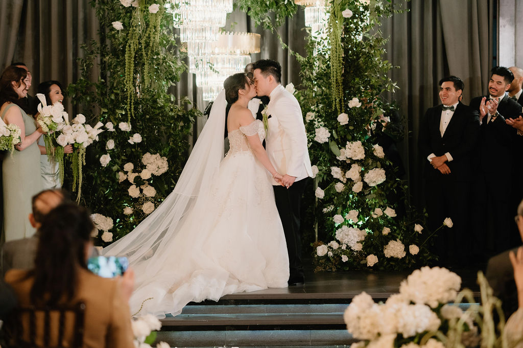 Luxury wedding at The Astorian venue in Houston, Texas by full-service wedding and event planner Westmore Events